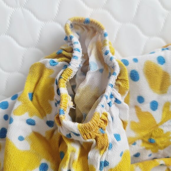 Vera for Anthropologie women's Buttercup Mini Dress Size M floral - Picture 16 of 16